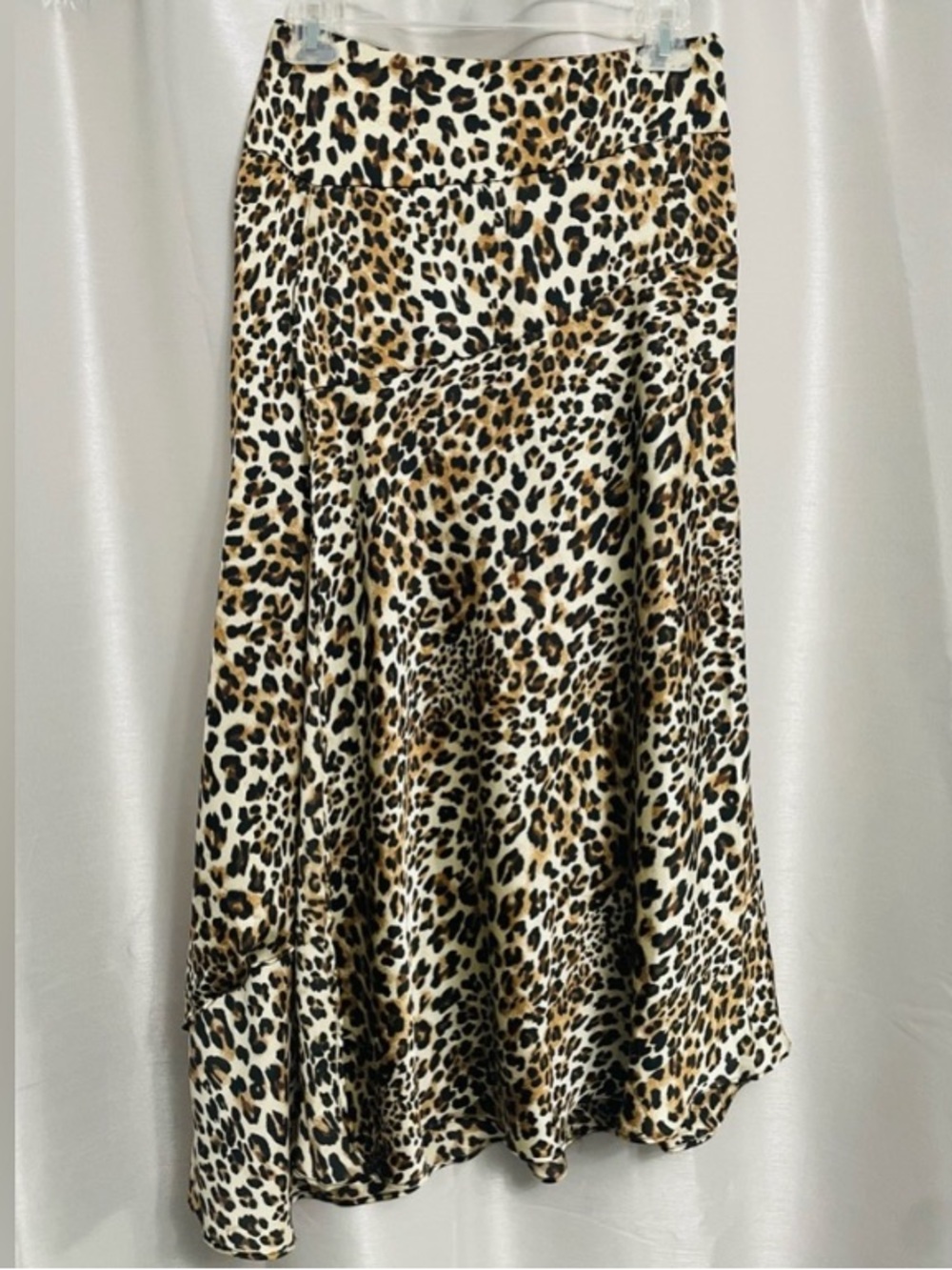Vintage Leopard Midi Skirt